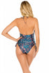 Luli Fama Cordoba Drawstring High Leg One Piece